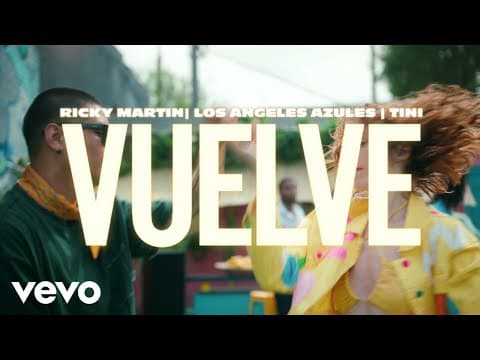 Ricky Martin - Ricky Martin, Los Ángeles Azules, TINI - Vuelve (Official Lyric Video)