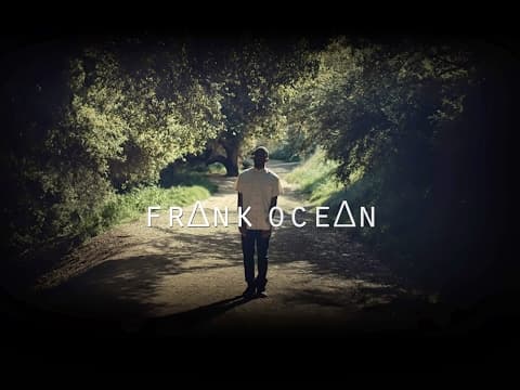Frank Ocean (Blonded) - FrankOceanVEVO Live Stream