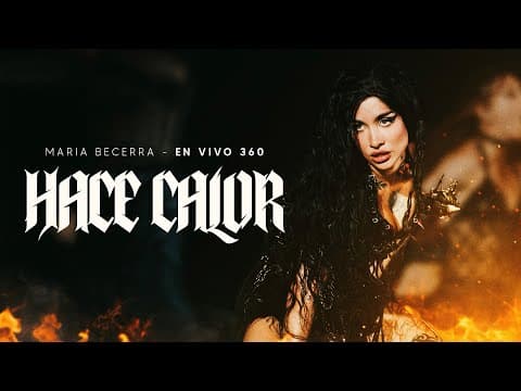 María Becerra - Maria Becerra, El Alfa, XROSS - HACE CALOR | 360° en el Estadio River Plate