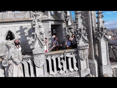 La M.O.D.A. - La M.O.D.A. // 'San Felices' (acústico en las agujas de la Catedral de Burgos)
