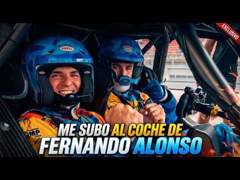 David Bisbal - David Bisbal con Fernando Alonso Experience